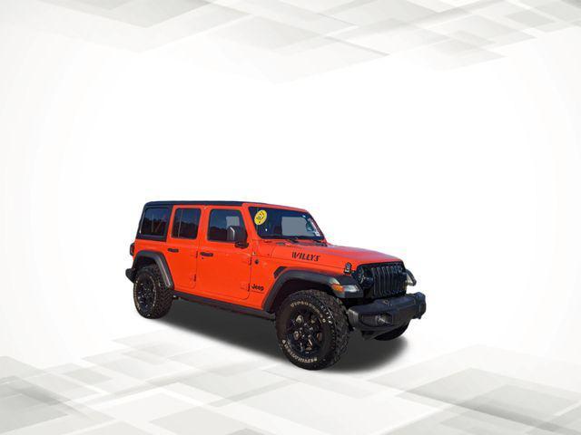 used 2023 Jeep Wrangler car, priced at $34,998