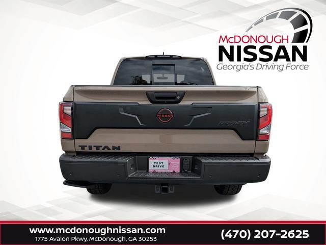 new 2024 Nissan Titan car, priced at $57,419