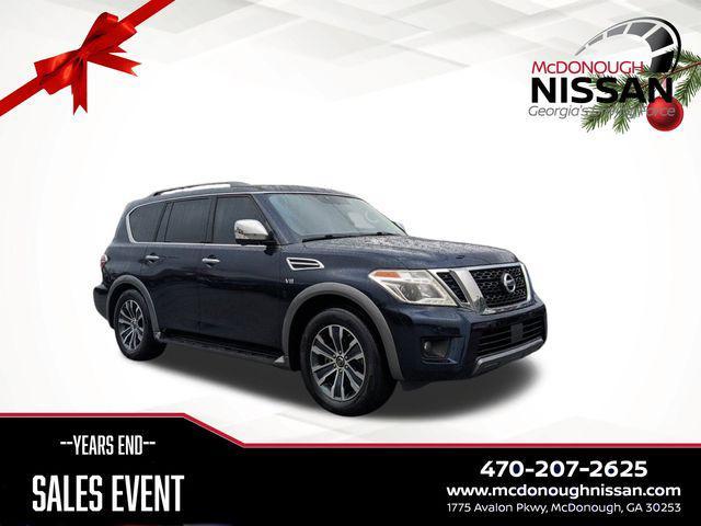 used 2020 Nissan Armada car, priced at $20,226