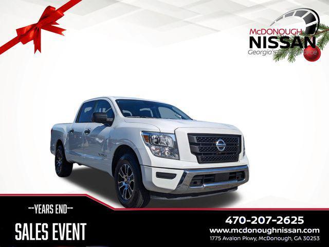 used 2022 Nissan Titan car, priced at $28,685