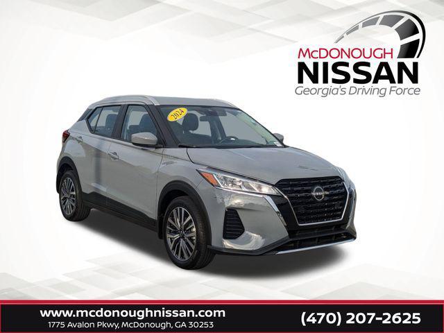 used 2024 Nissan Kicks car, priced at $19,998