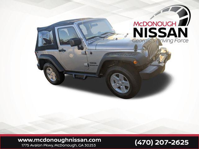 used 2015 Jeep Wrangler car, priced at $15,874