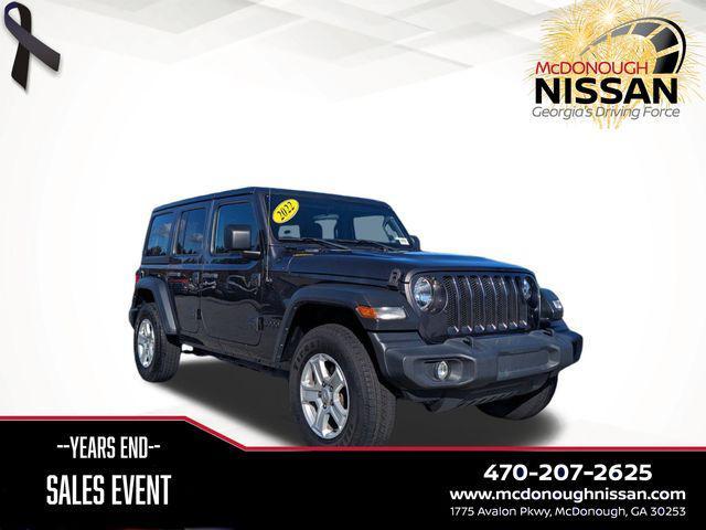 used 2022 Jeep Wrangler Unlimited car, priced at $29,998