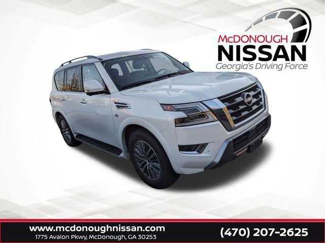 used 2022 Nissan Armada car, priced at $33,499