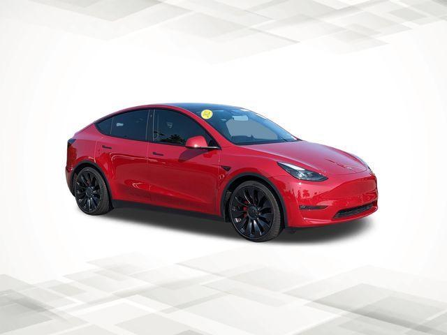 used 2022 Tesla Model Y car, priced at $34,640