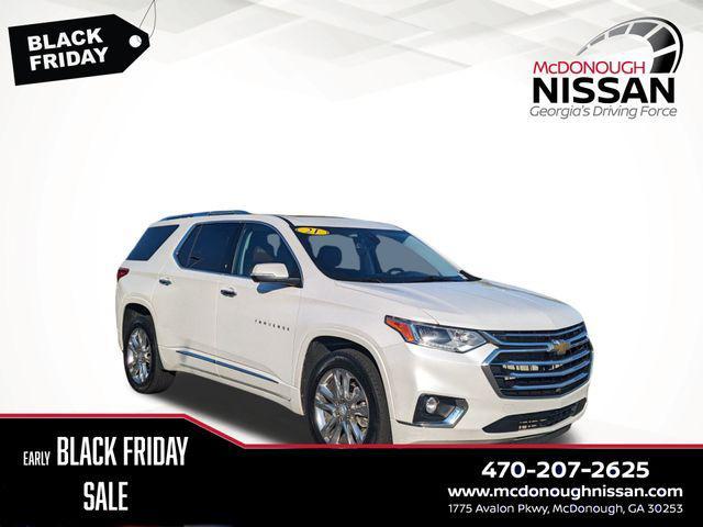 used 2021 Chevrolet Traverse car, priced at $32,341