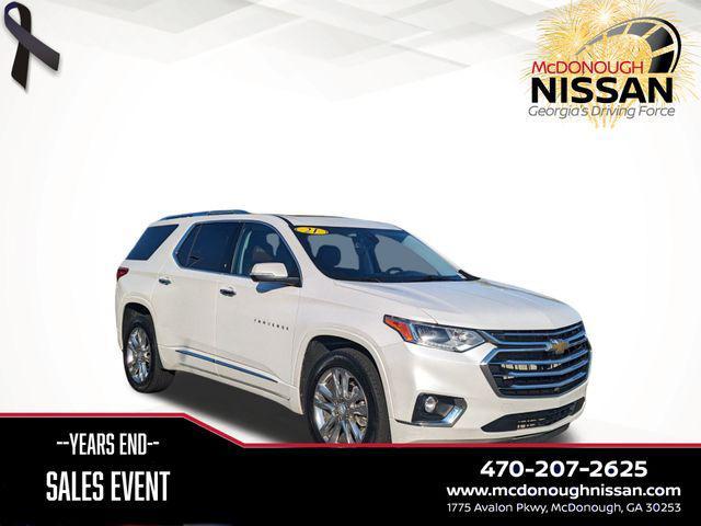 used 2021 Chevrolet Traverse car, priced at $29,996