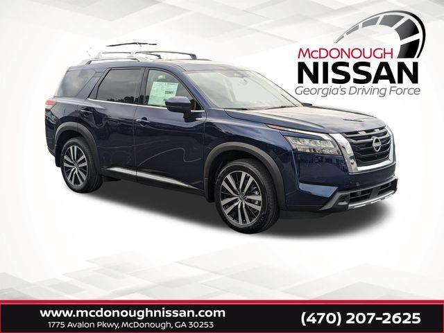 new 2025 Nissan Pathfinder car, priced at $48,897