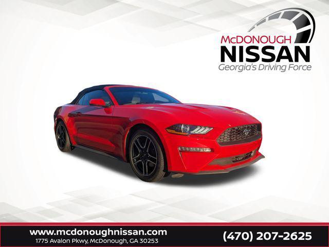 used 2019 Ford Mustang car, priced at $21,419