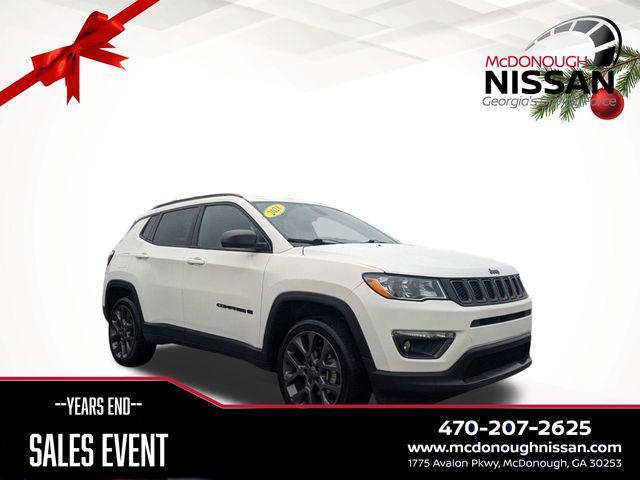 used 2021 Jeep Compass car, priced at $19,094