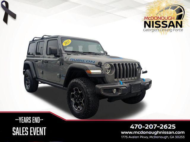 used 2021 Jeep Wrangler Unlimited car, priced at $35,986