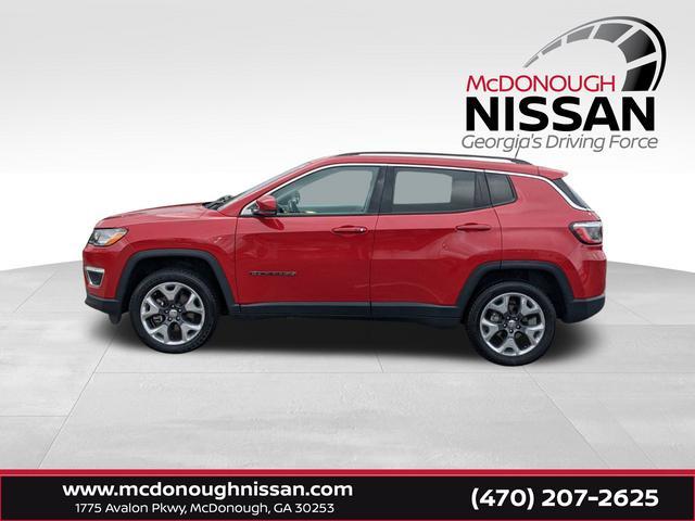 used 2021 Jeep Compass car, priced at $17,743