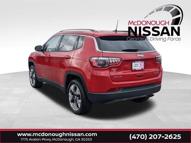 used 2021 Jeep Compass car, priced at $16,649