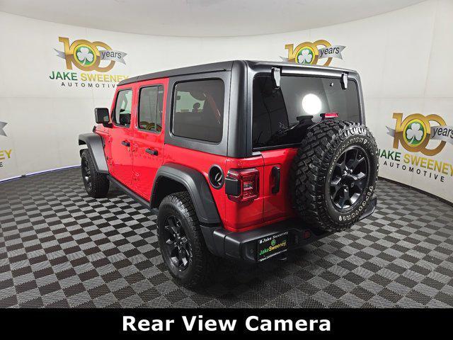 used 2021 Jeep Wrangler car, priced at $31,499