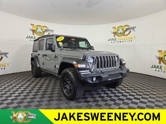 used 2020 Jeep Wrangler Unlimited car, priced at $27,988