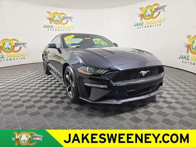 used 2021 Ford Mustang car, priced at $24,988