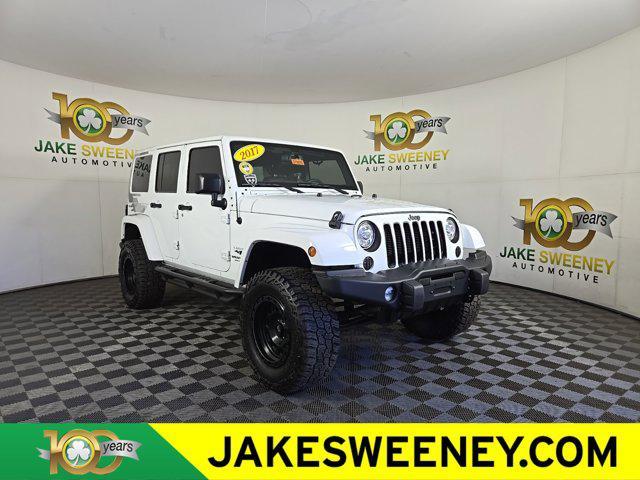 used 2017 Jeep Wrangler Unlimited car, priced at $25,988