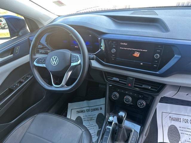 used 2023 Volkswagen Taos car, priced at $19,900