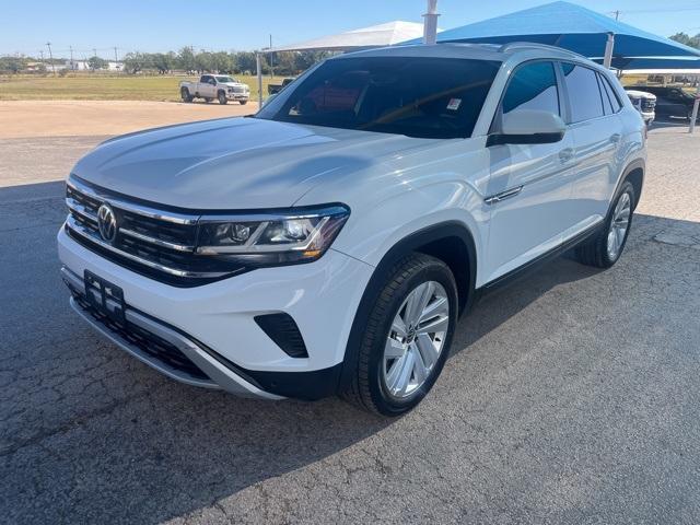 used 2021 Volkswagen Atlas Cross Sport car, priced at $20,900