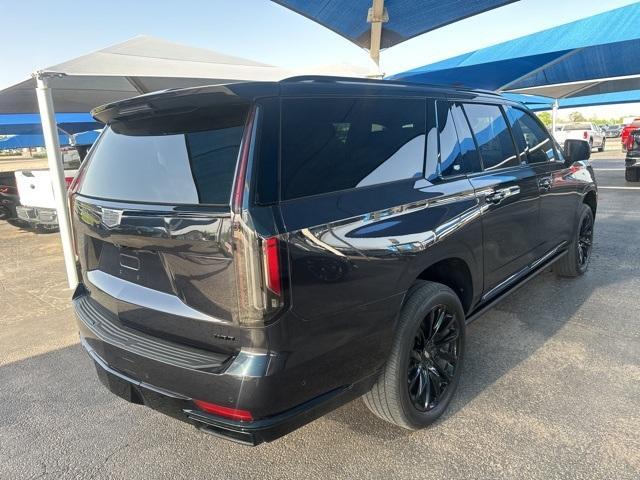 used 2023 Cadillac Escalade ESV car, priced at $74,900