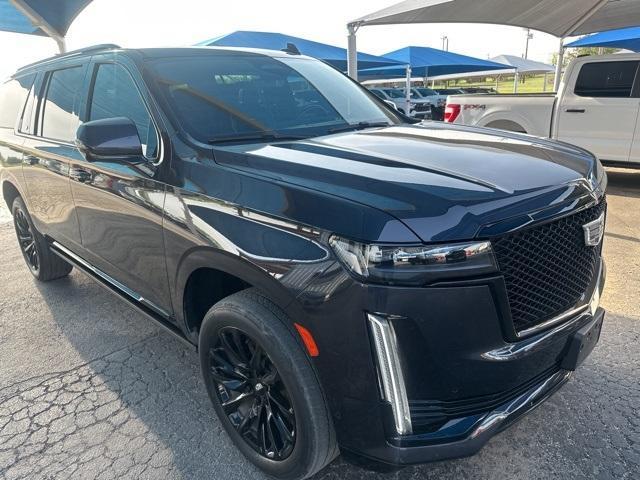 used 2023 Cadillac Escalade ESV car, priced at $74,900