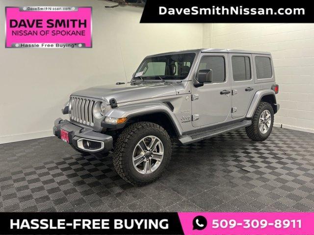 used 2021 Jeep Wrangler Unlimited car, priced at $36,496
