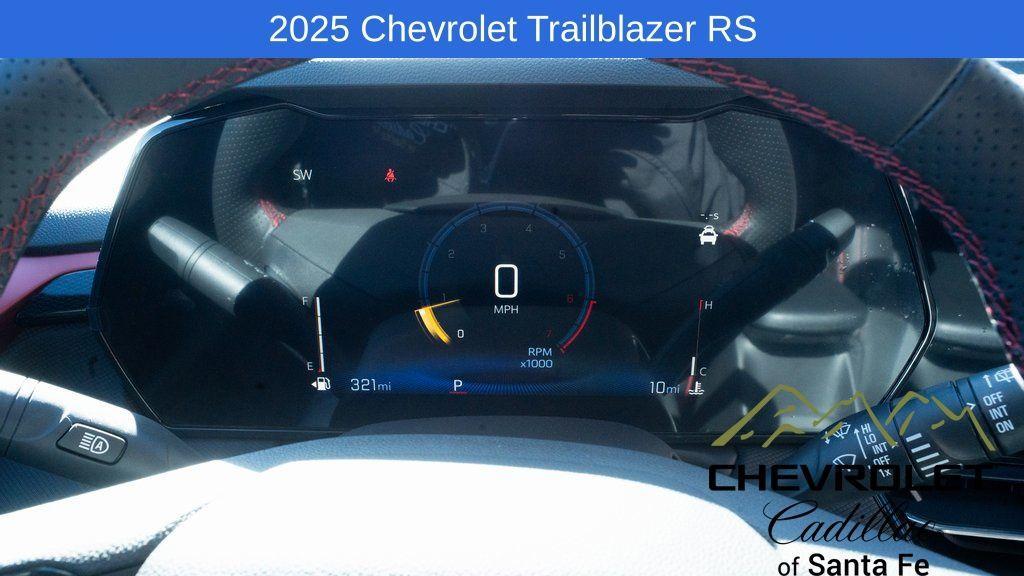 new 2025 Chevrolet TrailBlazer car, priced at $33,075