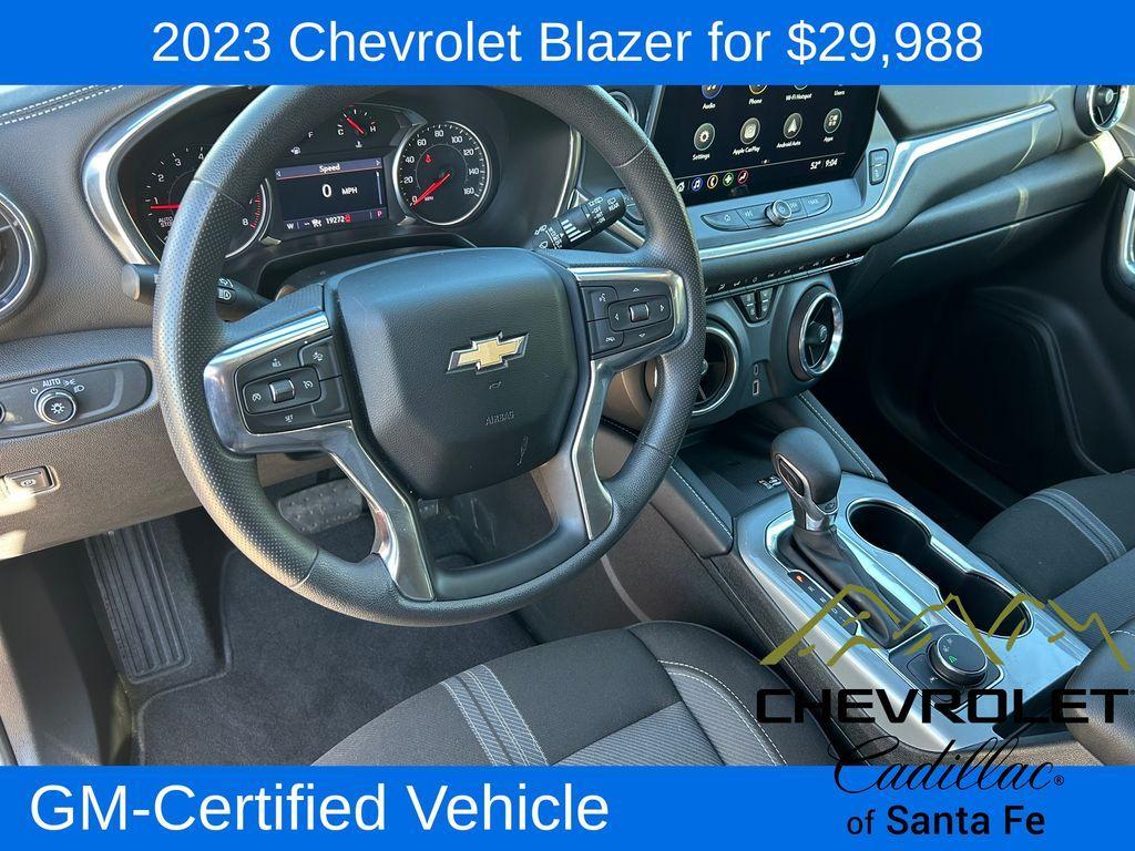 used 2023 Chevrolet Blazer car, priced at $29,988