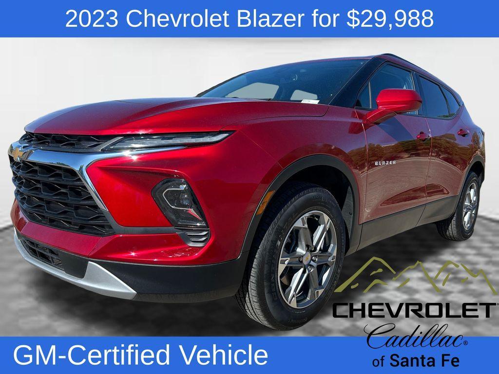 used 2023 Chevrolet Blazer car, priced at $29,988