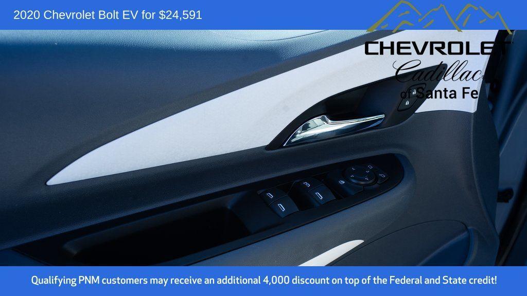 used 2020 Chevrolet Bolt EV car, priced at $24,591