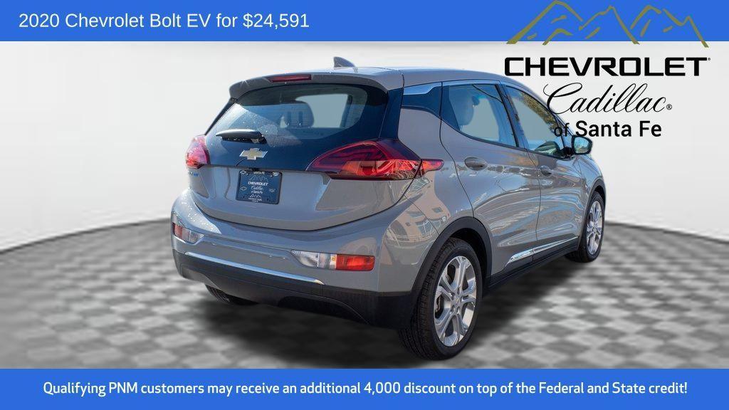 used 2020 Chevrolet Bolt EV car, priced at $24,591