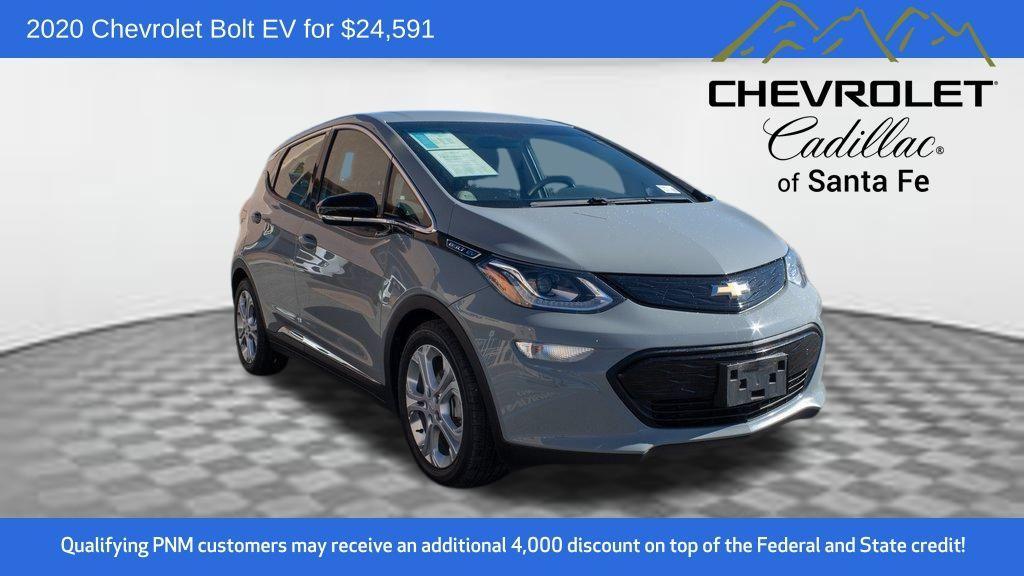 used 2020 Chevrolet Bolt EV car, priced at $24,591