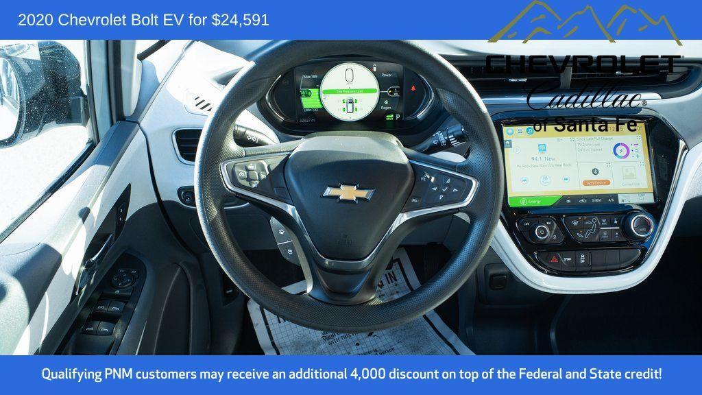 used 2020 Chevrolet Bolt EV car, priced at $24,591