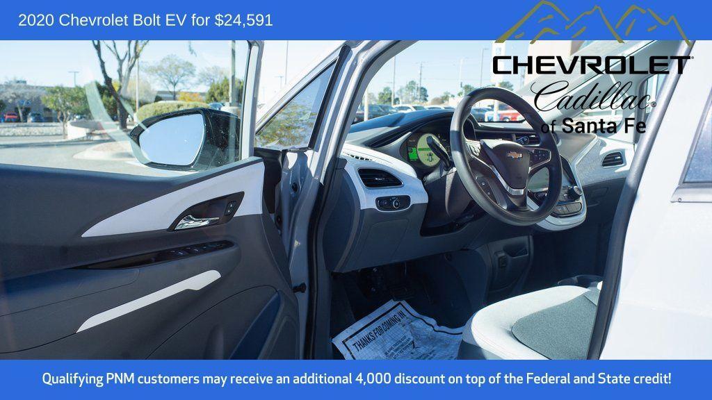 used 2020 Chevrolet Bolt EV car, priced at $24,591