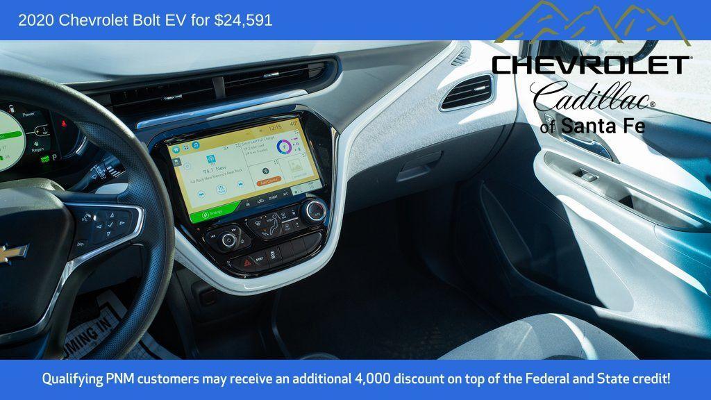 used 2020 Chevrolet Bolt EV car, priced at $24,591