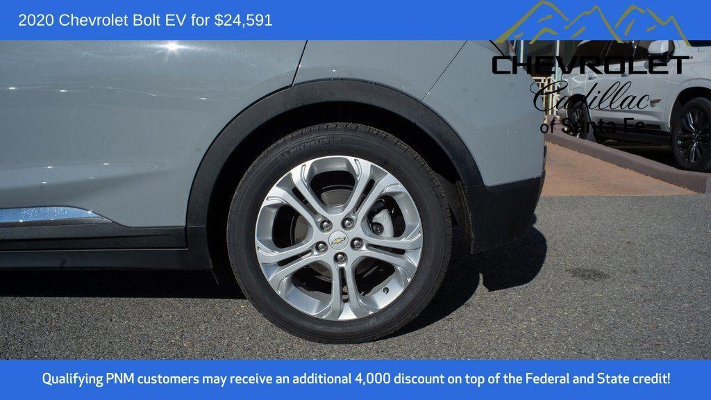 used 2020 Chevrolet Bolt EV car, priced at $24,591