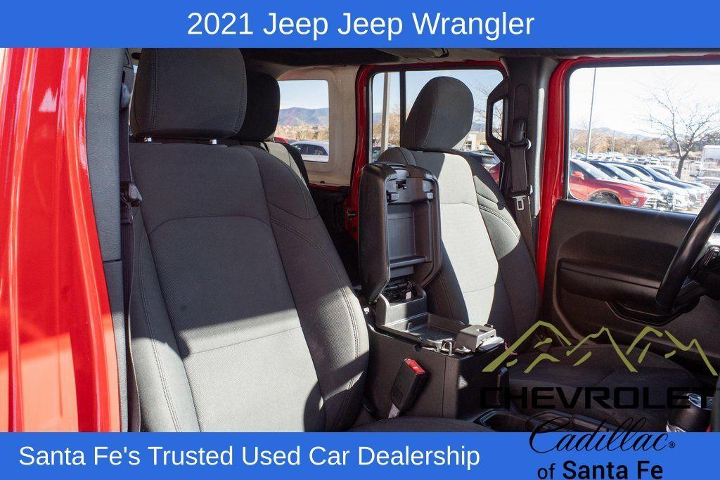 used 2021 Jeep Wrangler Unlimited car, priced at $31,991