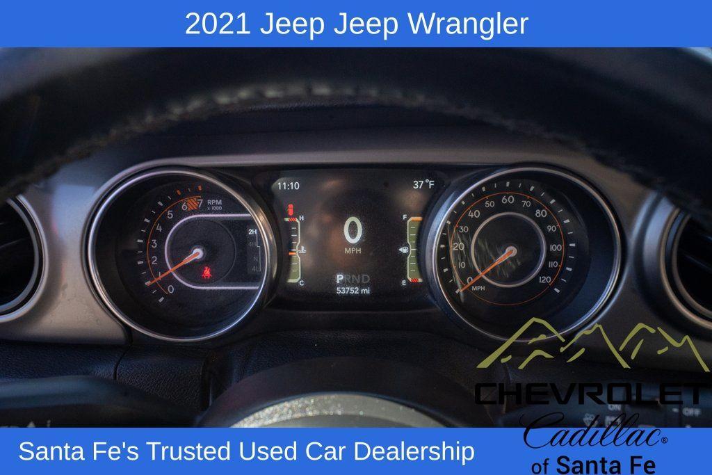 used 2021 Jeep Wrangler Unlimited car, priced at $31,991