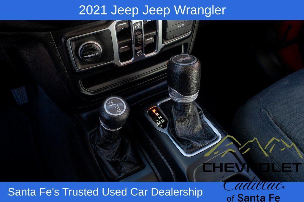 used 2021 Jeep Wrangler Unlimited car, priced at $31,991