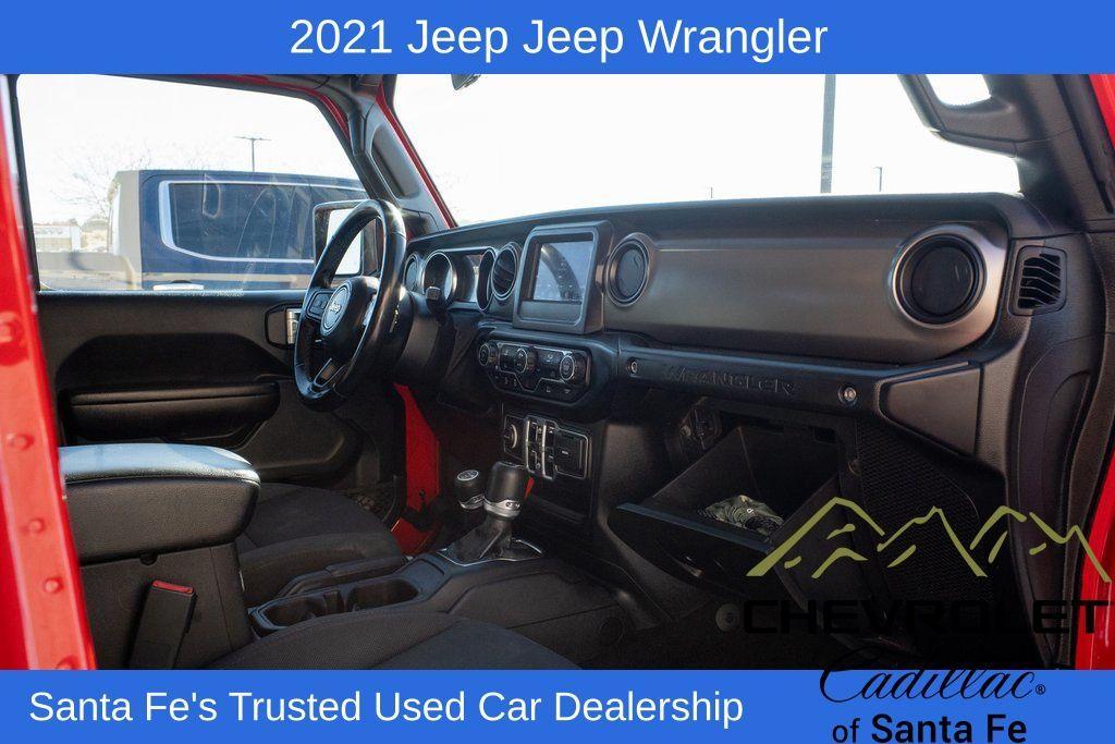 used 2021 Jeep Wrangler Unlimited car, priced at $31,991