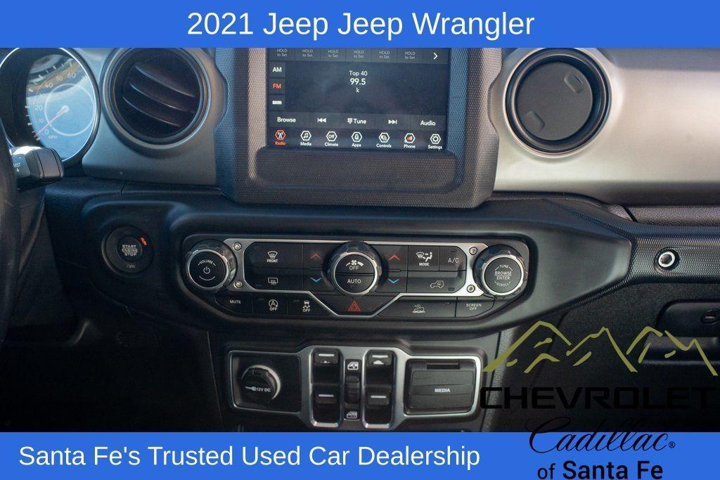 used 2021 Jeep Wrangler Unlimited car, priced at $31,991