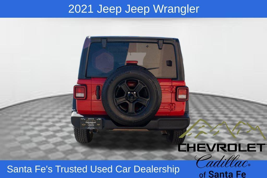 used 2021 Jeep Wrangler Unlimited car, priced at $31,991