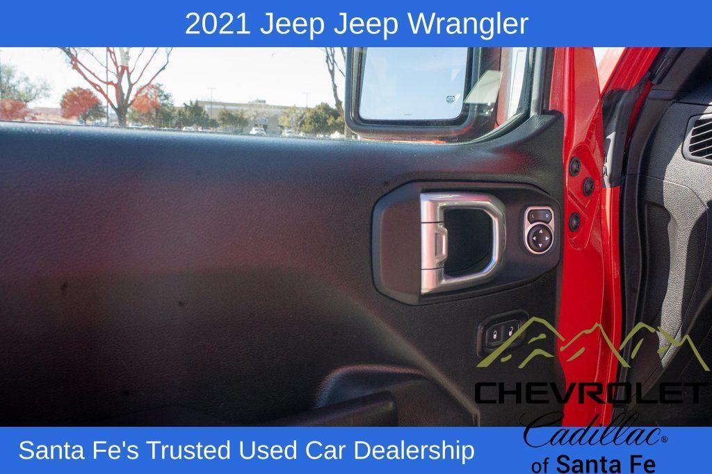 used 2021 Jeep Wrangler Unlimited car, priced at $31,991