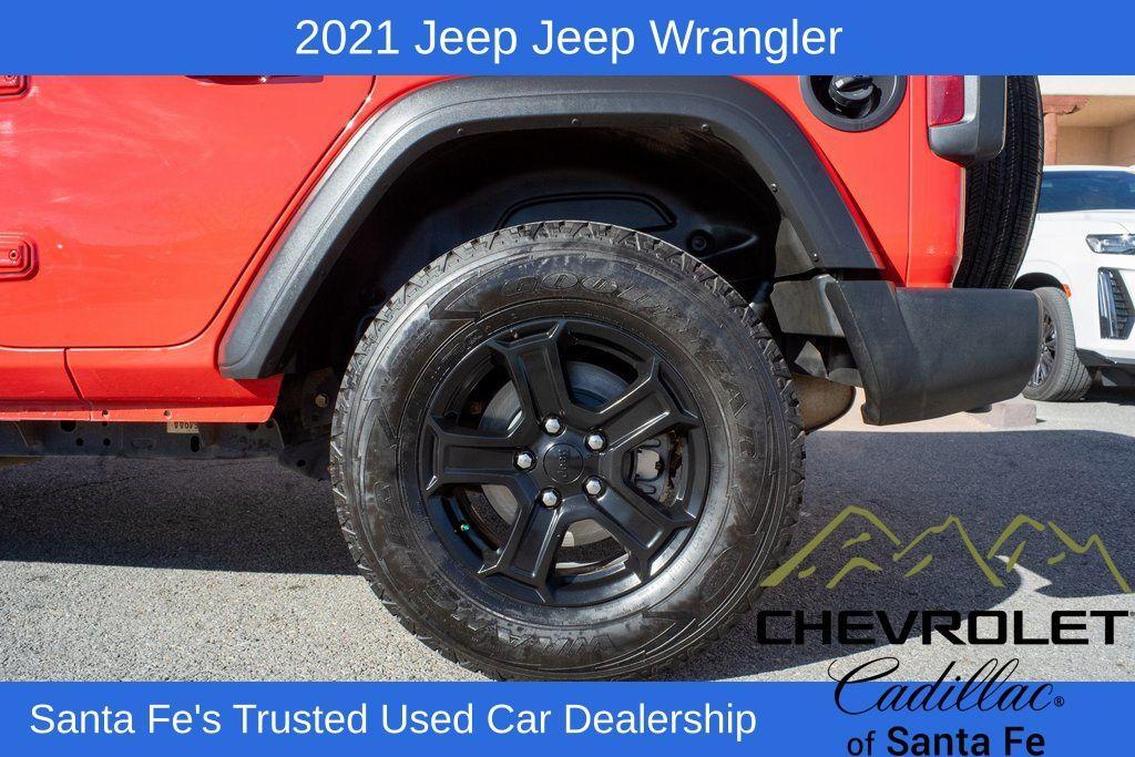 used 2021 Jeep Wrangler Unlimited car, priced at $31,991