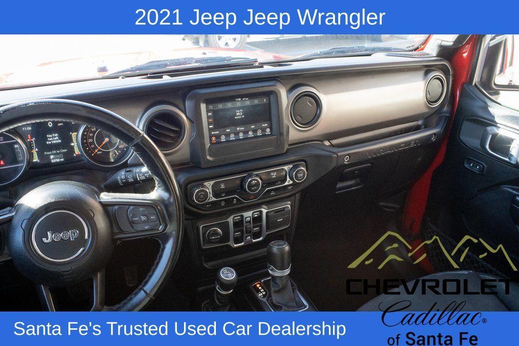 used 2021 Jeep Wrangler Unlimited car, priced at $31,991