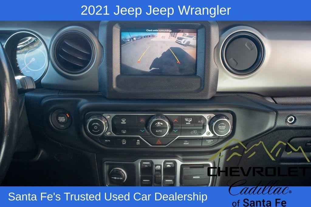 used 2021 Jeep Wrangler Unlimited car, priced at $31,991