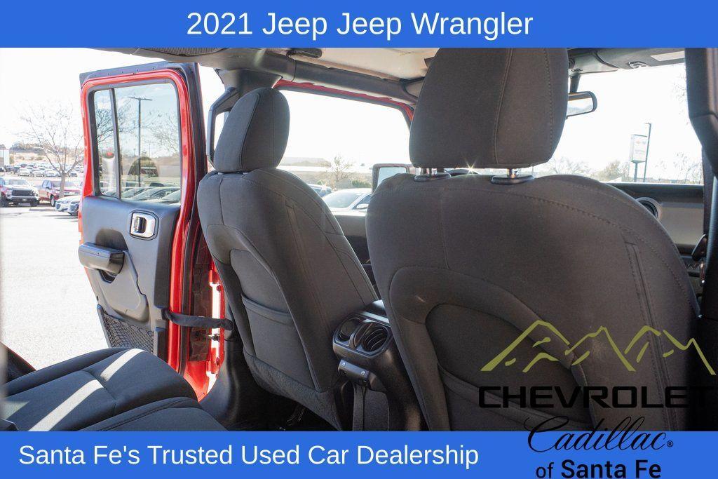 used 2021 Jeep Wrangler Unlimited car, priced at $31,991