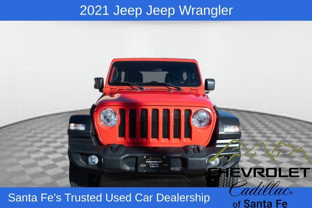 used 2021 Jeep Wrangler Unlimited car, priced at $31,991