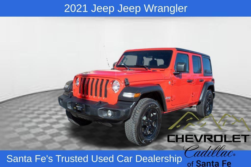 used 2021 Jeep Wrangler Unlimited car, priced at $31,991