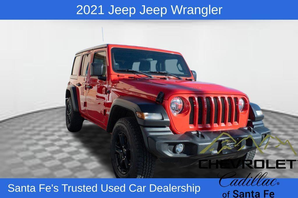 used 2021 Jeep Wrangler Unlimited car, priced at $31,991